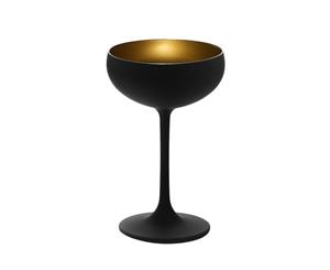 Stolzle Olympic Champagne Coupe Black/Bronze X 6