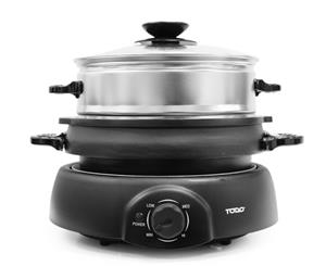 TODO Multi-Function Cooker Boil Steam Grill Tray 4 Power Levels Xj-10103