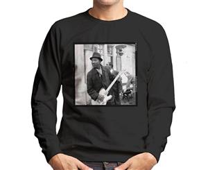 TV Times Muddy Waters Blues And Gospel Train 1964 Men's Sweatshirt - Black