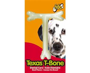 Texas Nylon Dog T-Bone - Beef Flavoured - Small - 11cm - Fido