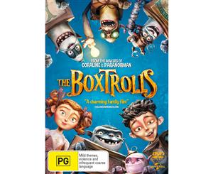 The Boxtrolls DVD Region 4