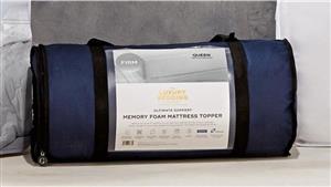 The Luxury Bedding Company Memory Foam Mattress Topper Firm - Double