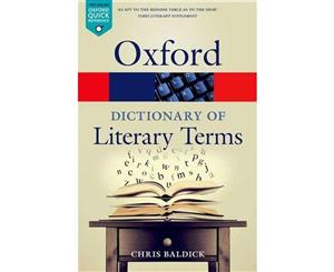 The Oxford Dictionary of Literary Terms