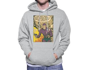 The Phantom Bullet Between The Eyes Men's Hooded Sweatshirt - Heather Grey