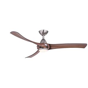 ThreeSixty 132cm Arumi 3 Blade Ceiling Fan With Light