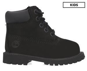 Timberland Toddler 6-Inch Premium Waterproof Boots - Black