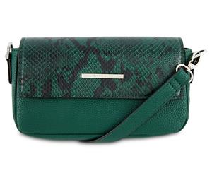 Tony Bianco Geoffrey Crossbody Bag - Green