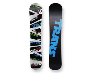 Trans Snowboard Stripes Rocker Sidewall 150cm