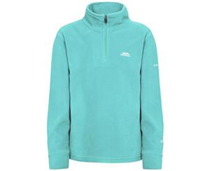 Trespass Childrens Girls Louviers Plain Fleece Top (Lagoon) - TP200