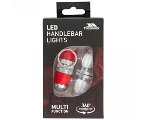 Trespass Indicate X Handlebar/Multi Purpose Pack Of 2 Led Lights (Red) - TP4730