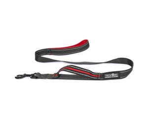 Trespass Mens Buster Soft Padded Reflective Dog Lead - POSTBOX RED