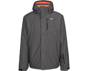 Trespass Mens Cavan Waterproof Padded Hooded Skiing Jacket - Carbon