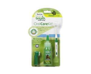 TropiClean Fresh Breath Oral Care Kit Small Dogs