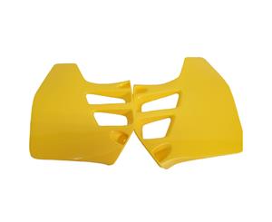 UFO Plastic RADIATOR SHROUDS Suzuki Motor Bike RM125 1992 Model YELLOW