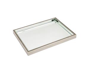 URBAN ECLECTICA Zeta Tray - Large Antique Silver