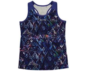 USA Pro Girls Tight Tank Top Junior - Geo Jungle