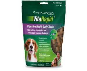 Vetalogica Vitarapid Digestive Health Dog Treat 210g