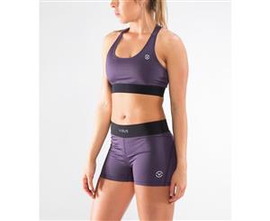 Virus - ECo55 | CoolJade(TM) Raven Women's Sports Bra | Night Shade