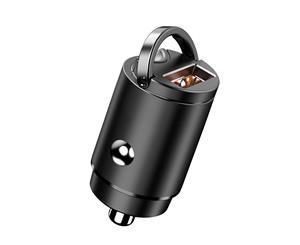 WIWU PC301 Mini Car Charger Adapter Fast USB-A Port Car Charging Mount