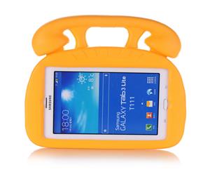 WIWU Telephone Soft Silicone Tablet Case 7.0 inch For Samsung Galaxy Tab 3 P3200/T110/T111/T210/T211/T230/Huawei T1/Lenovo A7-Orange