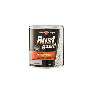 White Knight 500ml Medium Grey Rust Guard Metal Primer