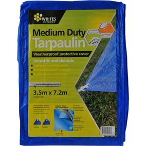 Whites 3.5 x 7.2m Medium Duty Tarpaulin