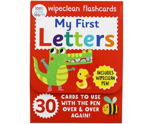 Wipeclean flashcards My First Letters