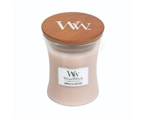 Woodwick Medium Candle - Vanilla & Sea Salt