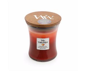 Woodwick Medium Trilogy Candle - Exotic Spices