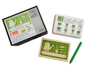 Yellow Owl Workshop Custom Stamp Activity Kit - Garden