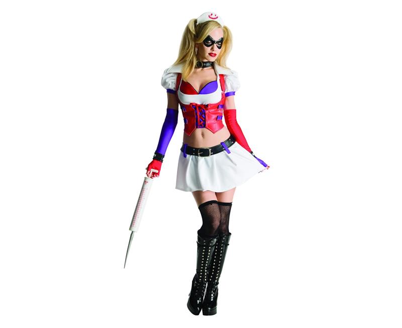 Cheap Harley Quinn Sexy Asylum Nurse Costume with Reviews - Groupspree