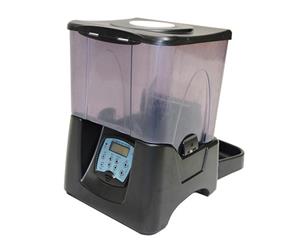 10L Large Automatic Digital Pet Feeder for Cat Dog Rabbit Black