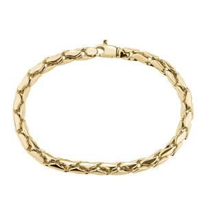 19cm (7.5") Bracelet in 10ct Yellow Gold