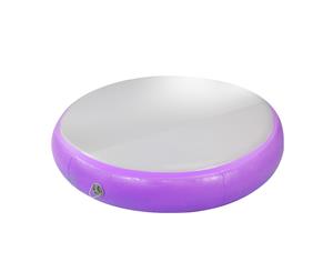 1m Air Spot Tumbling Mat Gymnastics Round Exercise Track - Purple