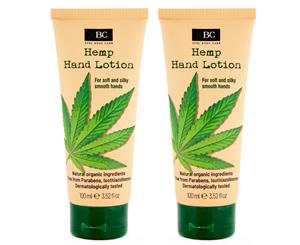 2 x XBC Hemp Hand Lotion 100mL