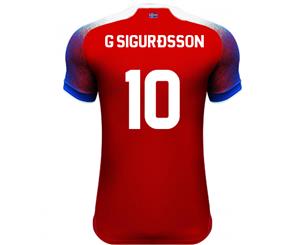 2018-2019 Iceland Third Errea Football Shirt (G Sigurdsson 10)