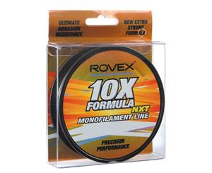 300m Spool of 9lb Rovex 10X Formula Monofilament Fishing Line - Green Mono Line