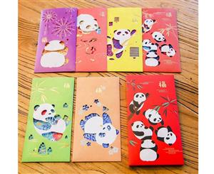 6 x Panda Greeting Cards Box Set