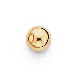 9ct Single Ball Stud Earring