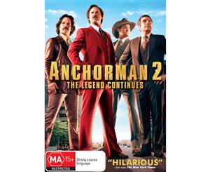 Anchorman 2 The Legend Continues DVD Region 4