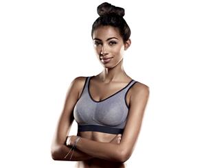 Anita 5527-254 Active Heather Grey Non-Wired High Impact Sports Bra