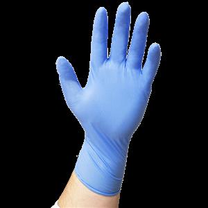 Ansell Purple Nitrile Disposable Gloves - 100 Pack