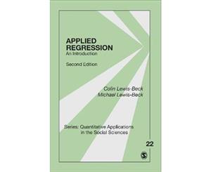 Applied Regression  An Introduction