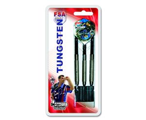 Australia's World Champion TONY DAVID FSA Tungsten Dart Board Darts 19 Gram