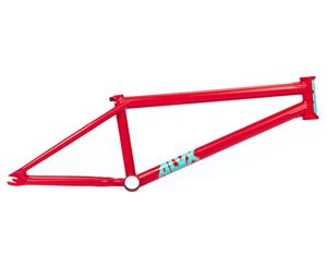 BSD BMX Frame - 2020 ALVX AF - Alex D - 20.8&quotTT - Matt Red