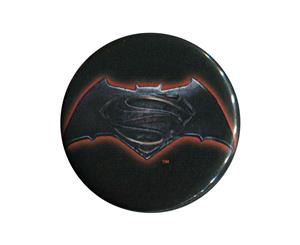 Batman V Superman Dawn Of Justice Logo Button