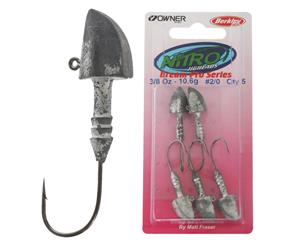 Berkley Nitro Bream Pro 2/0 Jig Head 3/8oz Qty 5