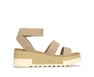 Betts Bandit 2 Womens Elastic Casual Platform - Nude