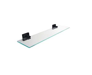 Black Lauren Project Glass Shelf