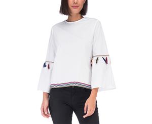 Bobeau Olivia Poplin Blouse